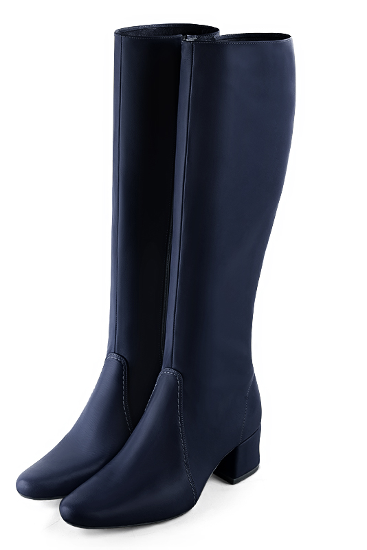 Chaussures bottes bleu marine femme online